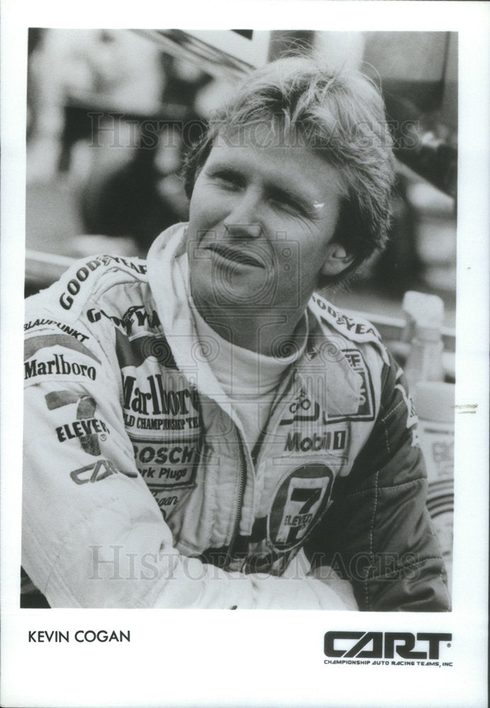 1987 KEVIN COGAN RACE CAR DRIVER - Historic Images