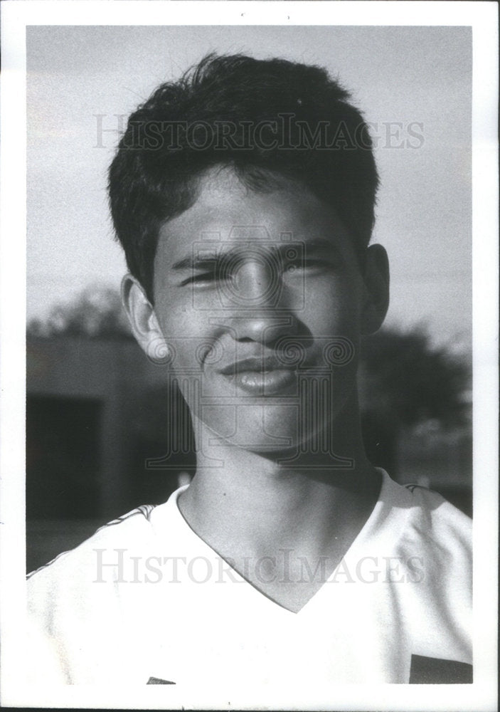 1992 Nathan Daligcon American Soccer Player - Historic Images
