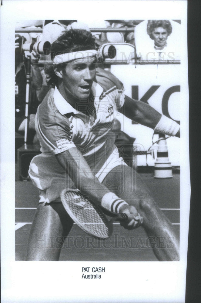 1985 Pat Cash Australian Tennis Player-Historic Images