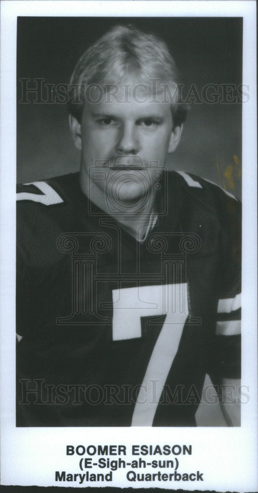 Boomer Esiason Maryland Quarterback - Historic Images