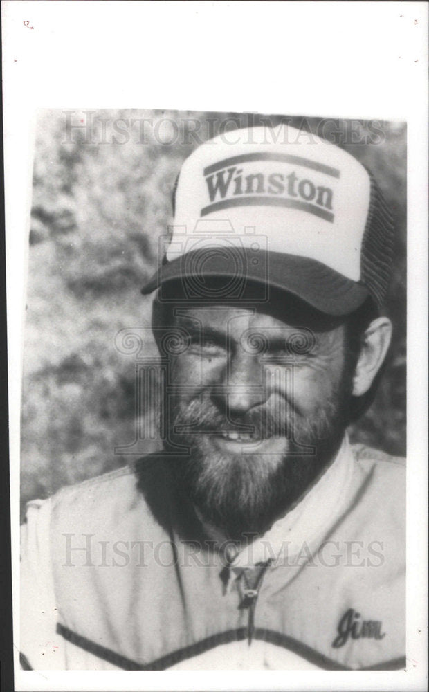 1985 Race Car Driver Jim Robinson - Historic Images