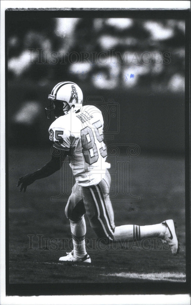 1990 Andrew Hill Run Haywood Jeffires Houston Oilers Curtis Duncan - Historic Images