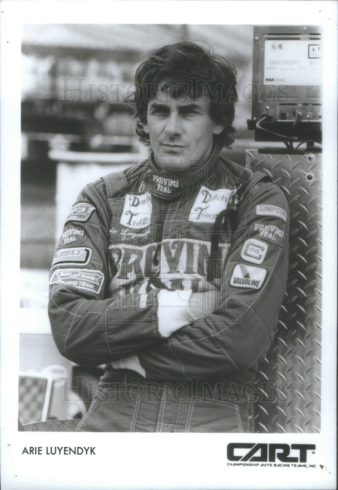 1986 Arie Luyendyk European Super Vee championship Dutch auto racing - Historic Images