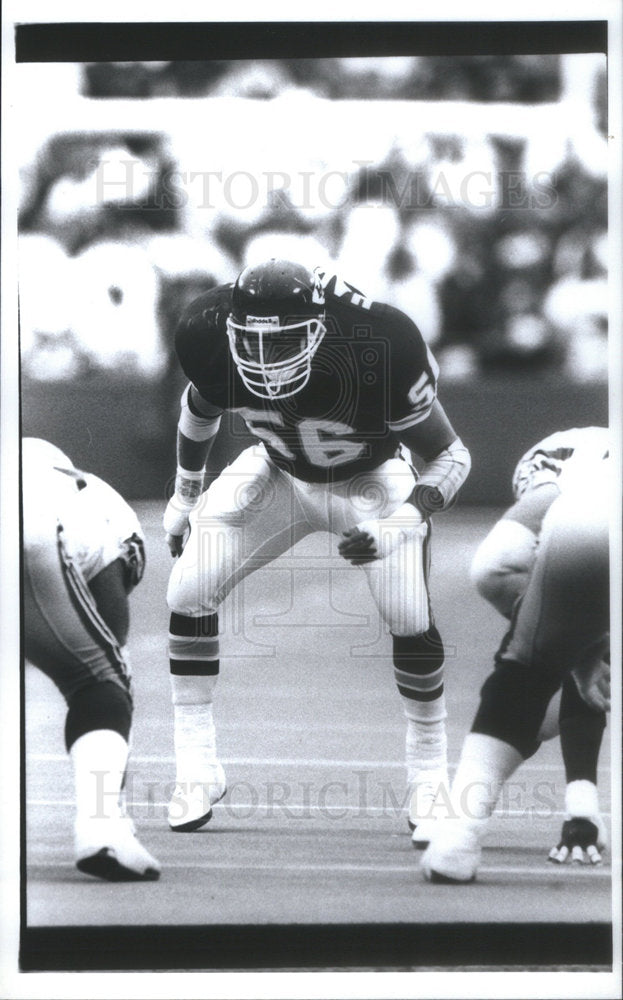 1991 DINO HACKETT AMERICAN FOOTBALL LINEBACKER CHIEFS - Historic