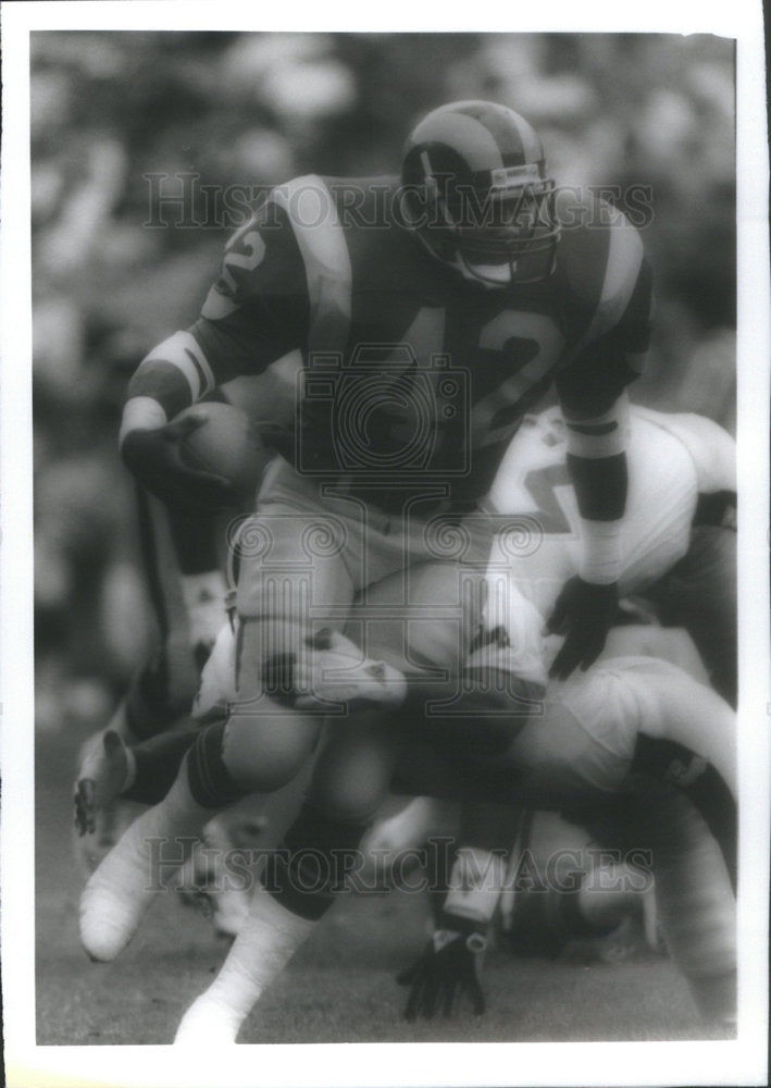 Gregory Leon Bell Los Angeles Rams American football running back - Historic Images