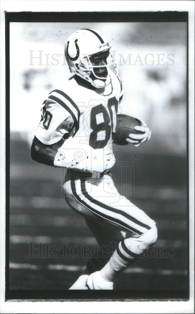 Bill Brooks Colts Boston American football Indianapolis Colts - Historic Images