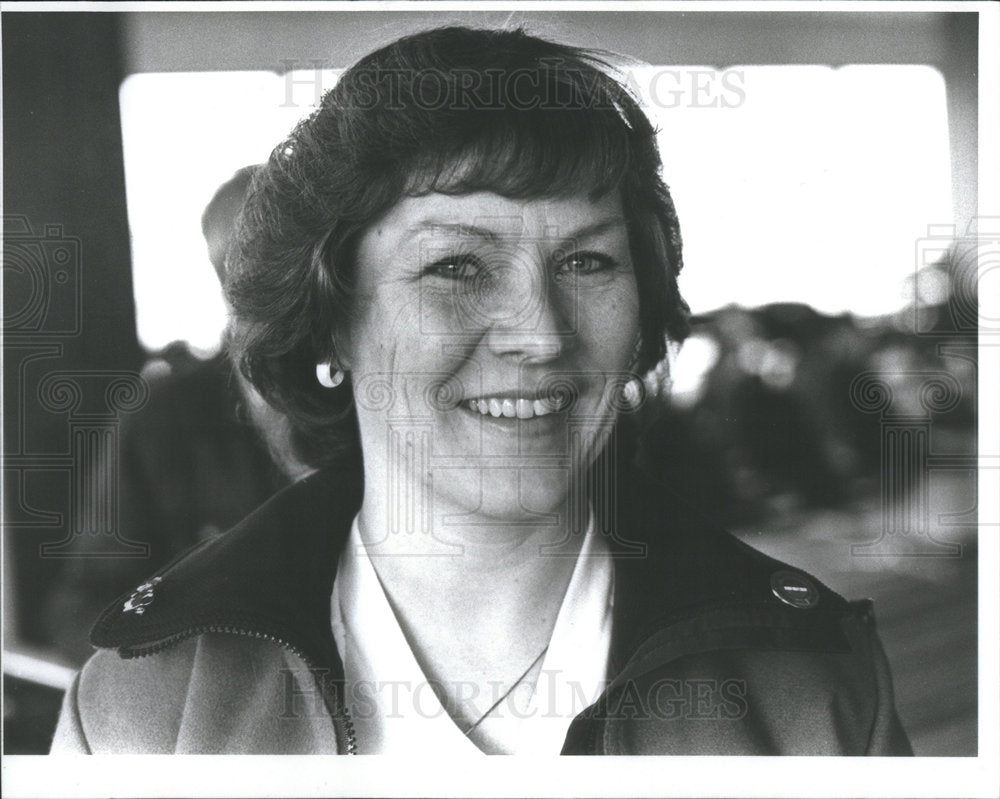 1995 Lorraine Borman Skating Coach Photographer Bruce McKim - Historic Images