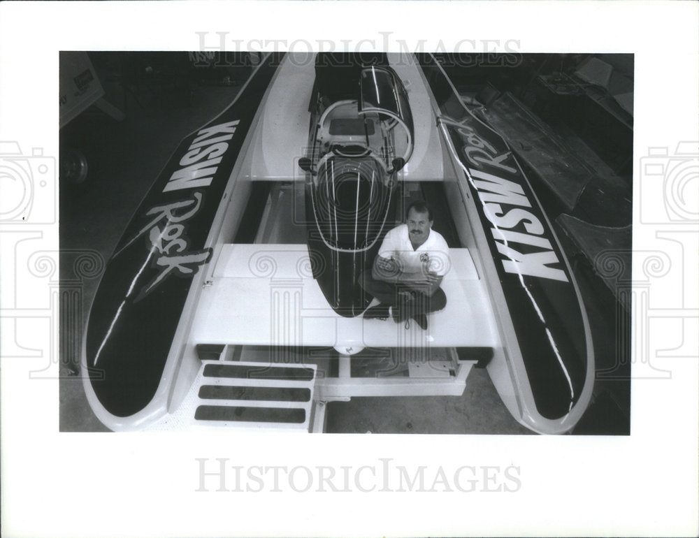 1993 Ken Dryden racing circuit rookie driver Seattle Texaco cup Lake - Historic Images