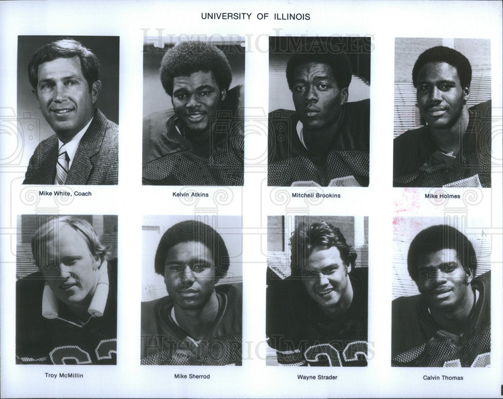 None White Atkins Mitchell Strader Sherrod Thomas Holmes University Of Illinois - Historic Images