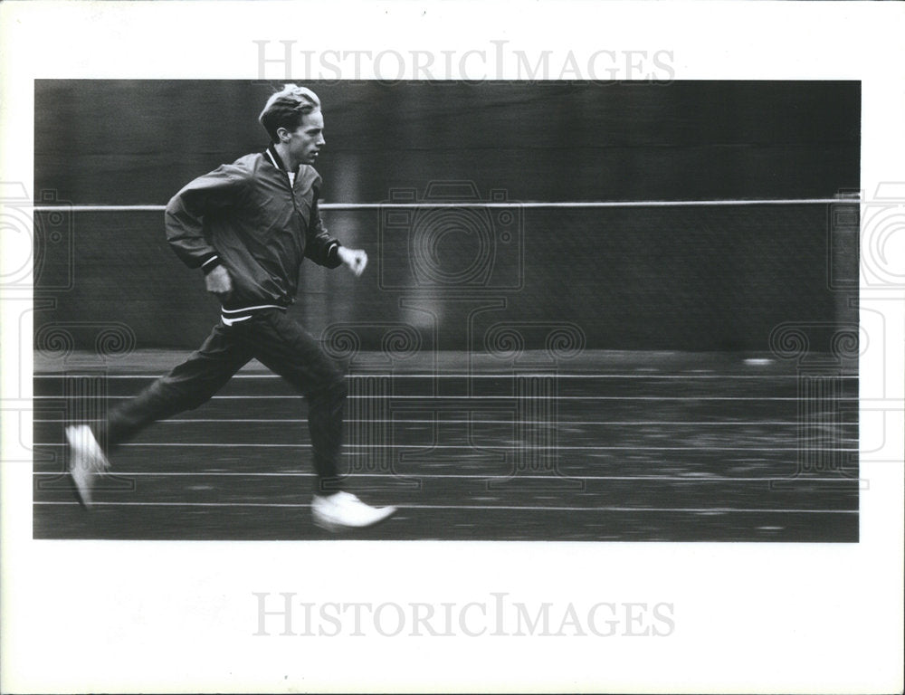 1991 Paul Graddon Prepares To Compete For Class AA State Title Pasco - Historic Images