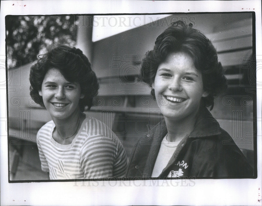 1978 Renton Stadium Sue Sandra Gregg Barry - Historic Images