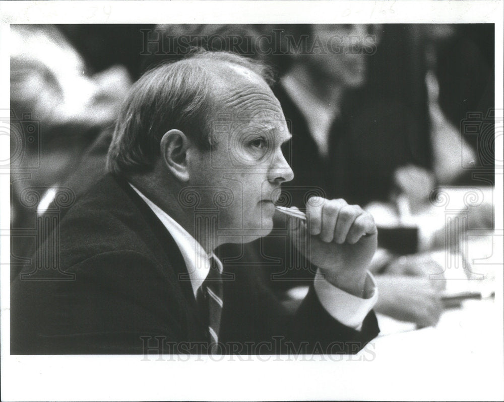 1986 Jim Going President Auborn Downs - Historic Images