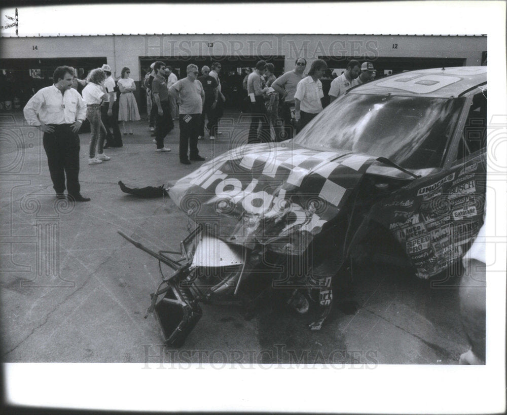 1990 DERRIKE COPE NASCAR DRIVER DAYTON 500 - Historic Images