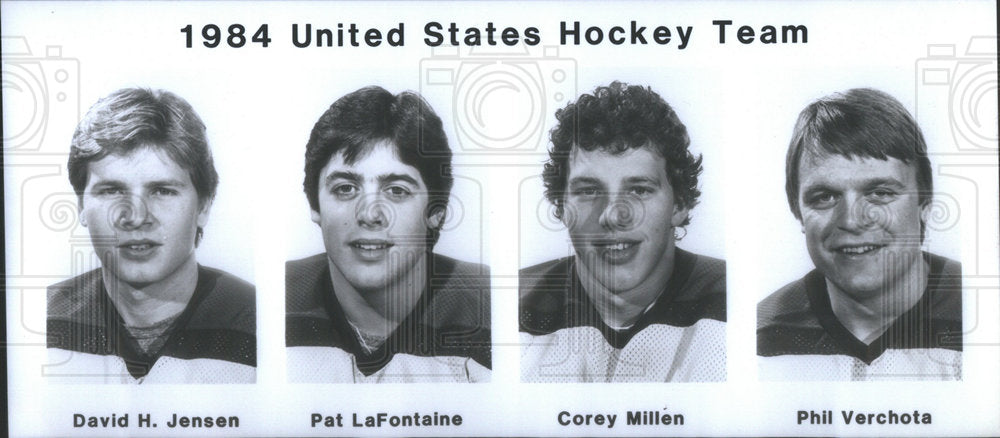 1983 1984 United States Hockey Team members - Historic Images