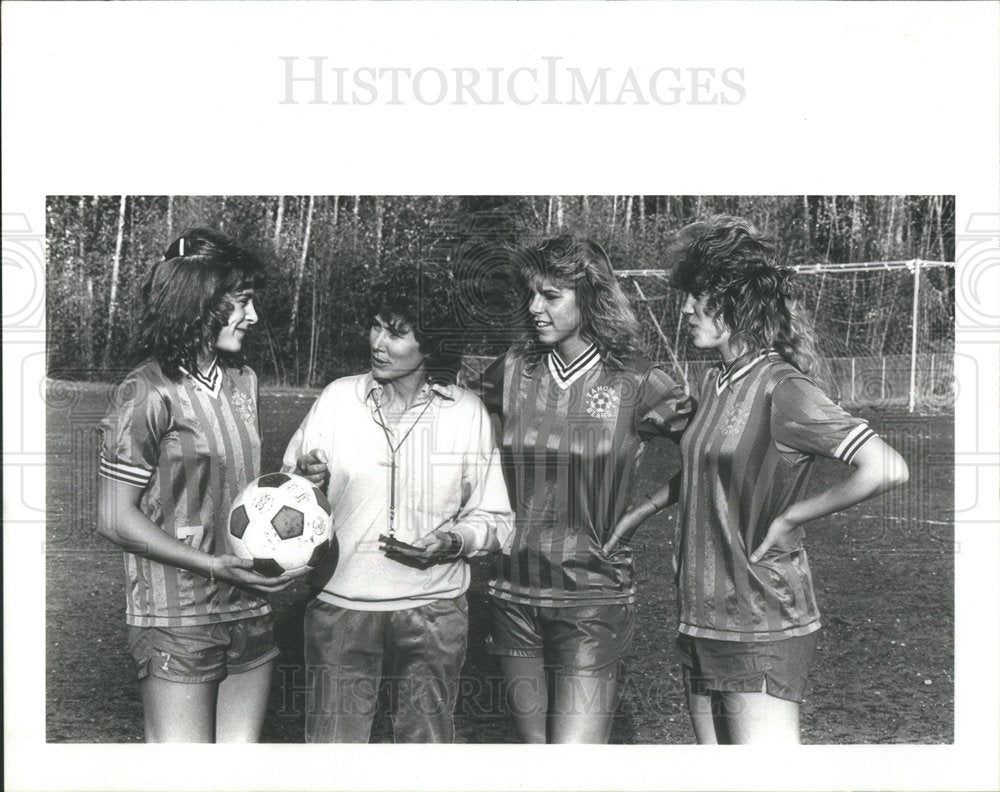 1986 Coach Batty Ellis Stephanic Johnson Kiernan Ellis - Historic Images