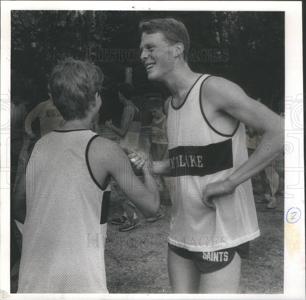 1987 CHRIS CHILDS CROSS COUNTRY CHAMPIONSHIP RACE - Historic Images