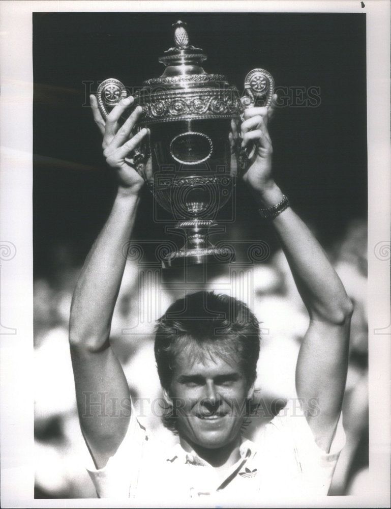 1991 Wimbledon Champion Stefan Edberg  NBC Sport Telecast - Historic Images