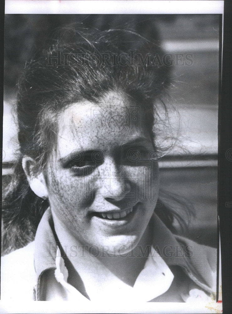 1979 Tennis Player Ann Doherty Closeup Portrait - Historic Images