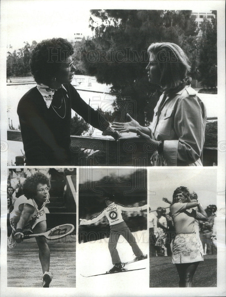 1975 THE LADY IS A CHAMP... A COLGATE WOMEN&#39;S SPORTS SPECIAL - Historic Images