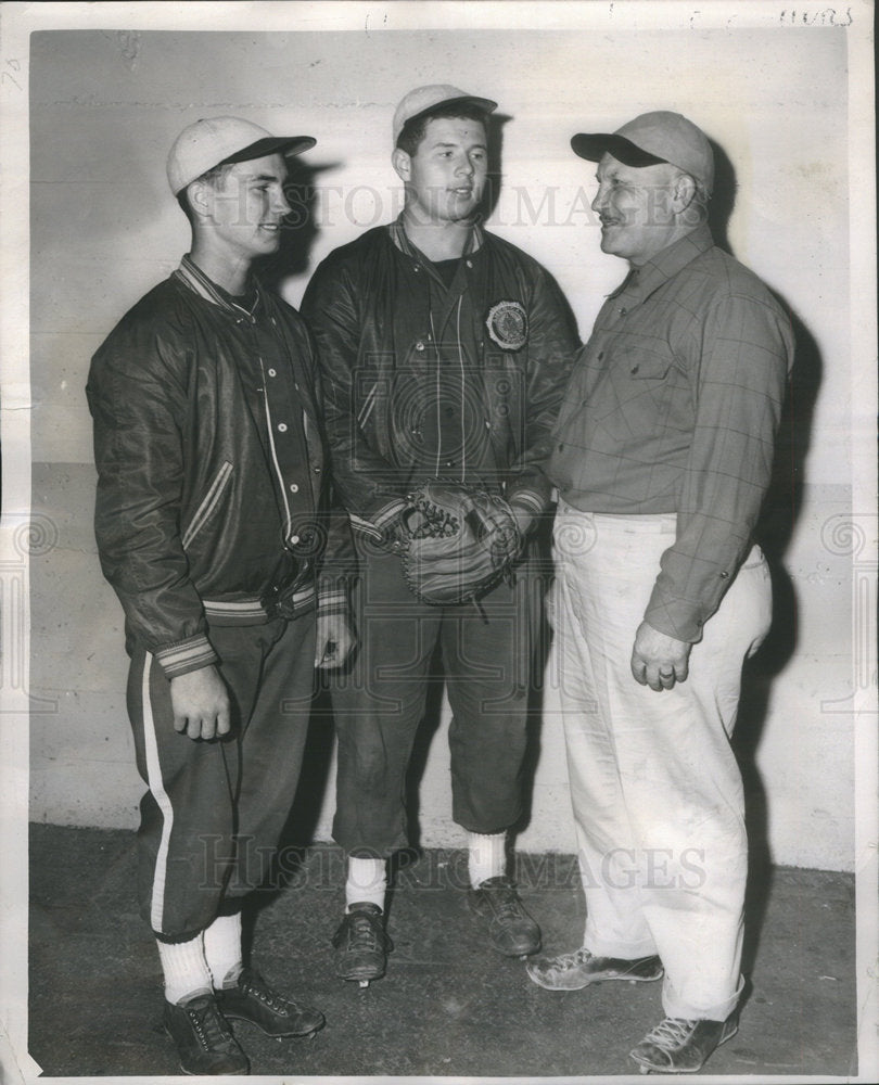 1949 Mayor Borleske Visiting University Washington Sports Players-Historic Images