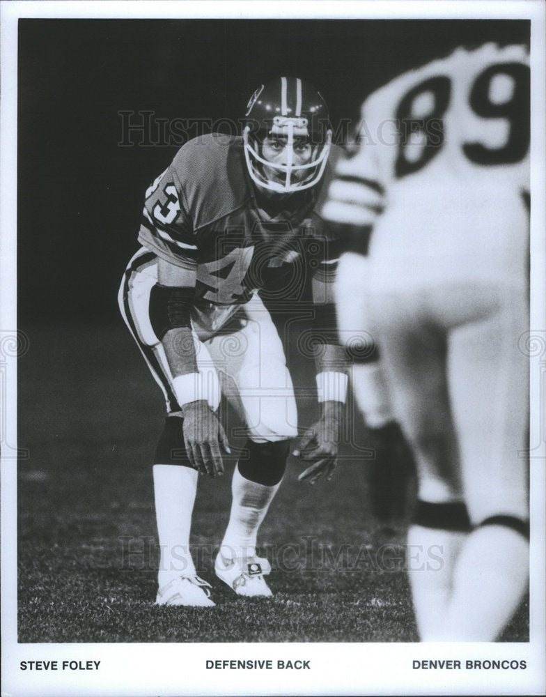 None Steve Foley, Denver Broncos - Historic Images