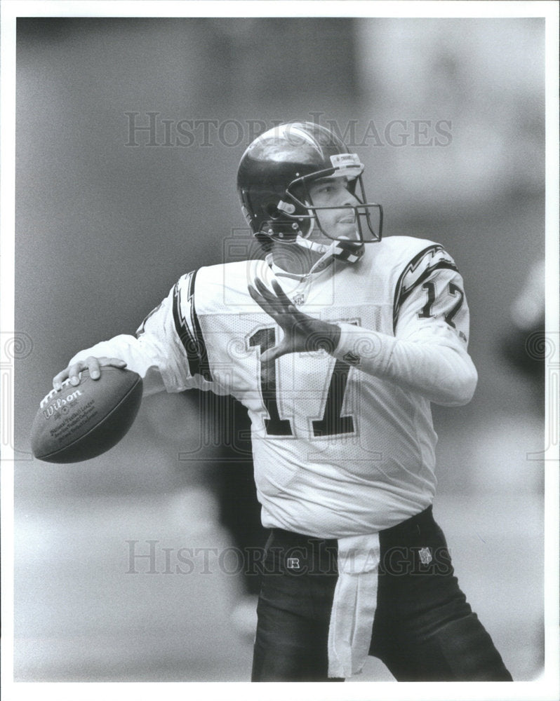 None John Friesz, San Diego Chargers - Historic Images