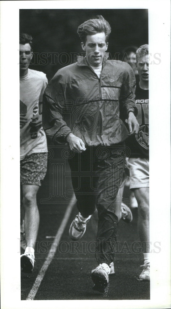 1992 Kennedy High School Track Runner Graddon Action Shot-Historic Images