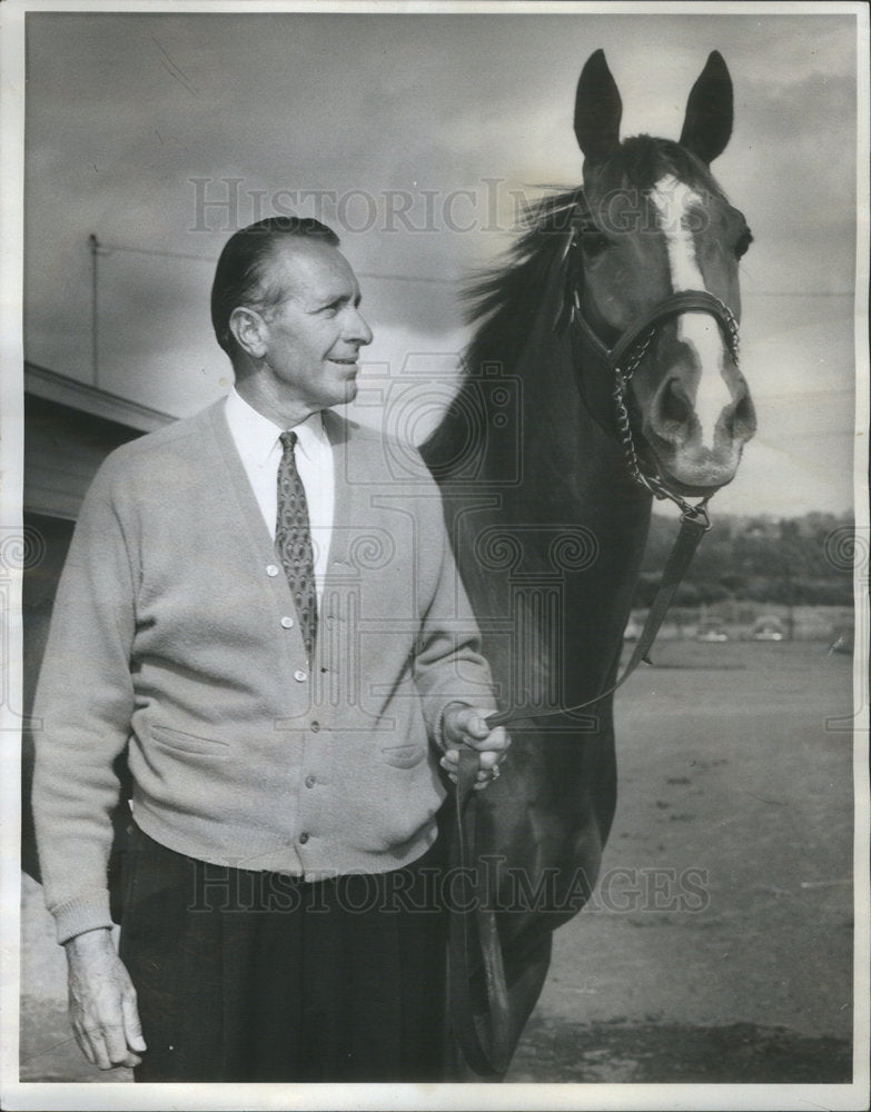 1964 Tom Crawford Horse Rider American John Lincoln - Historic Images