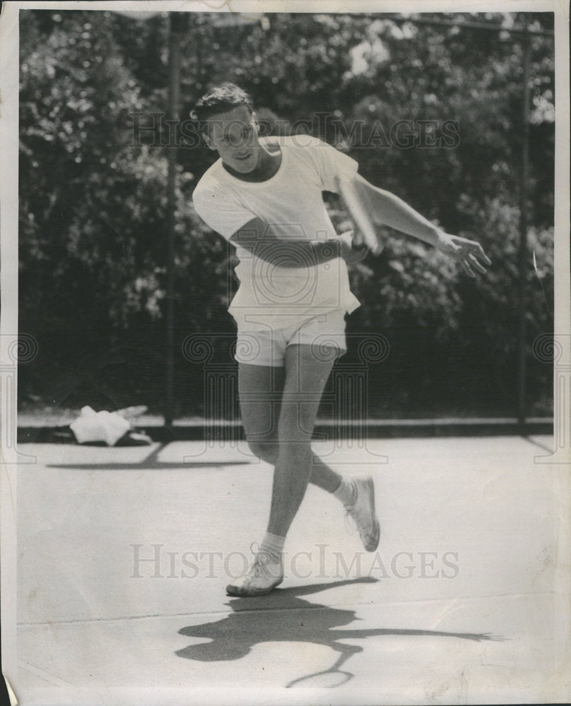 1949 DON GRANT TENNIS PLAYER NORTH QUEEN ANNE COURT - Historic Images