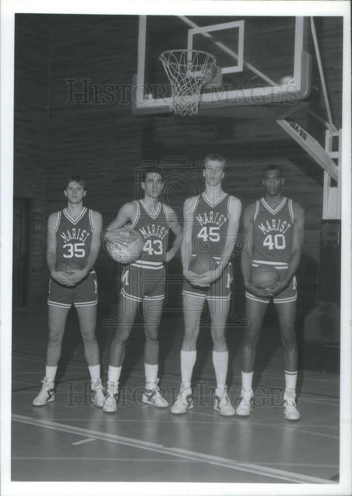 1987 Marist Basketball - Historic Images