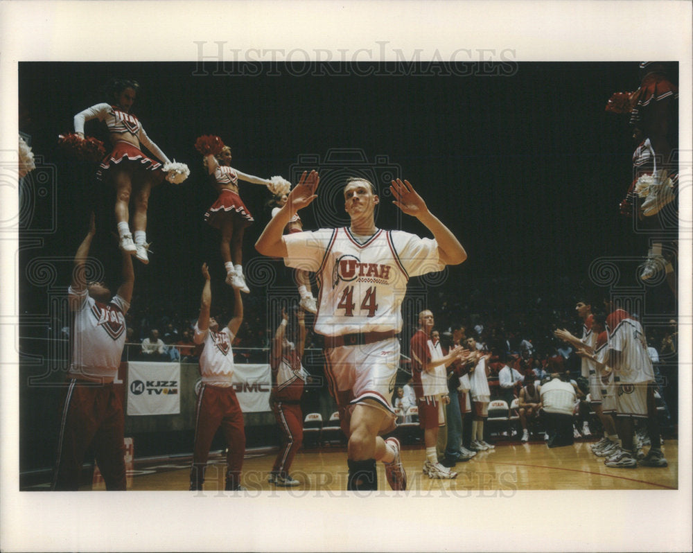 Scene from a Utah basketball game. - Historic Images