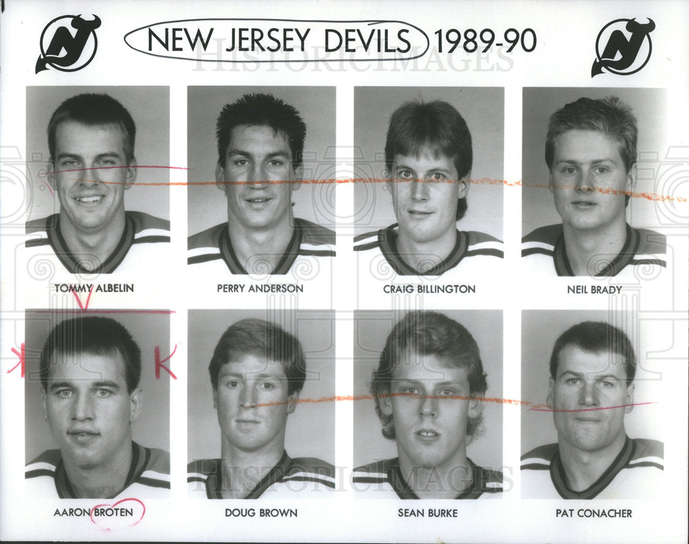 1990 1990 New Jersey Hockey Team - Historic Images