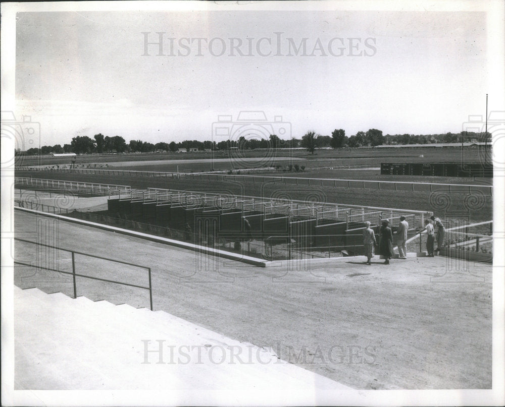 1952 Centennial Turf Club New Paddock Physical Plant - Historic Images