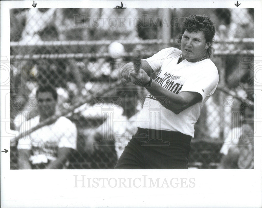 1986 Bob Probert Redwings AWSO Charity Hockey - Historic Images