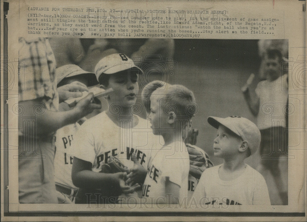 1967 Every Pee Wee League Rockies Warriers - Historic Images