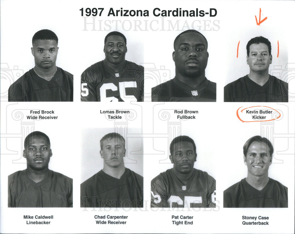 1997 of members of the Arizona Cardinals football team - Historic Images