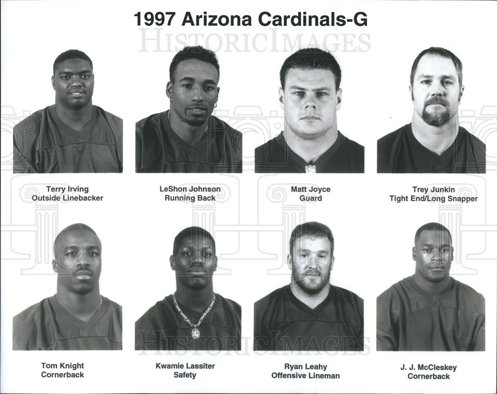1997 Arizona Cardinals football players - Historic Images