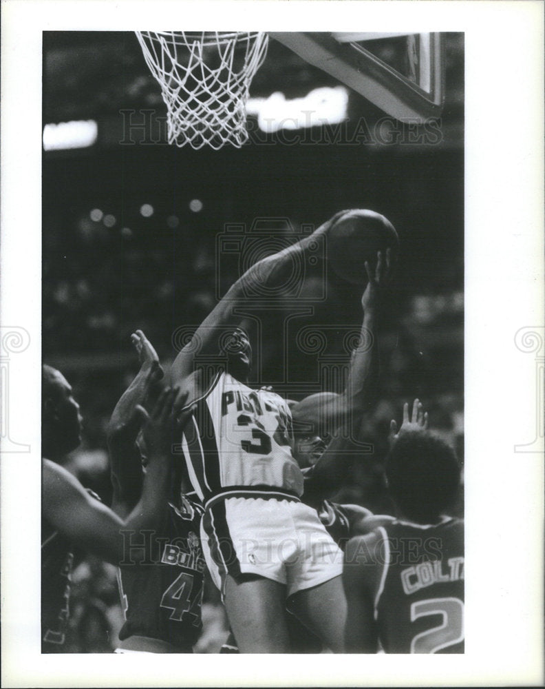 1989 Detroit Pistons Washington Bullets Game - Historic Images