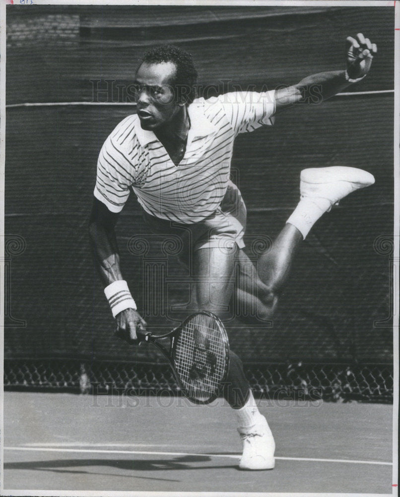 1981 Melvin McCurley/Tennis - Historic Images