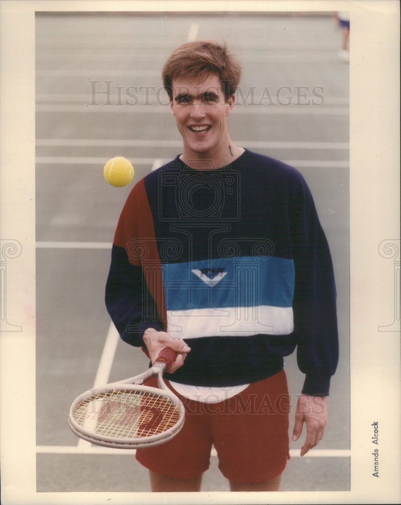 1990 Todd Martin/Tennis/fNorthwestern University - Historic Images