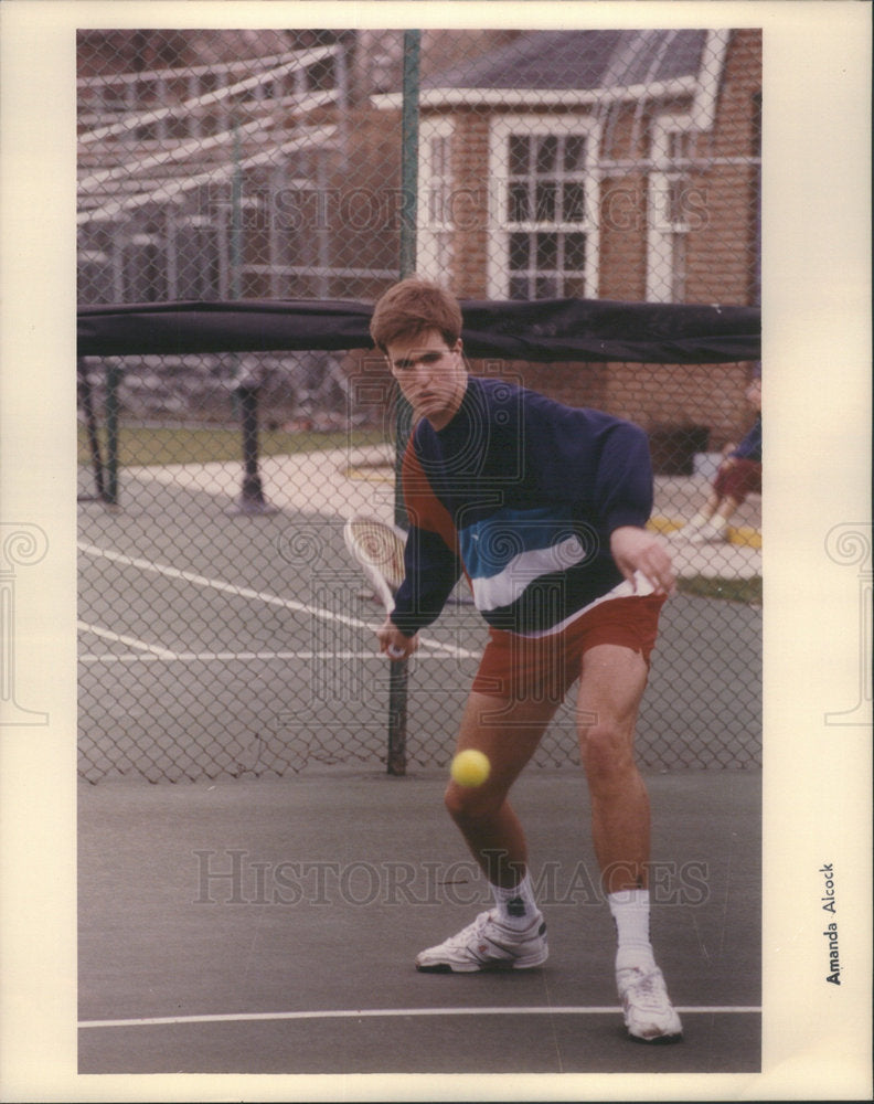 1990 Todd Martin/Tennis/Northwestern University - Historic Images