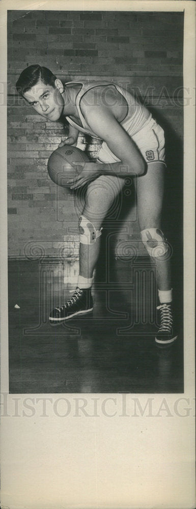 Colorado University Basketball Player Basemann Roster Portrait - Historic Images