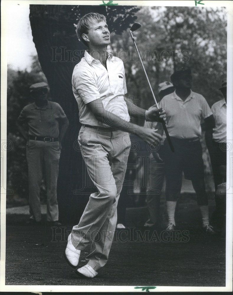 1984 Gary Hallberg American Professional Golfer - Historic Images