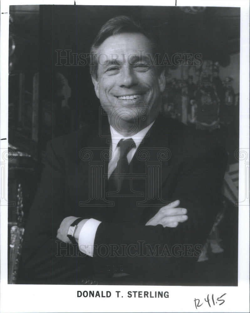 1990 Donald Sterling Los Angeles Clippers - Historic Images