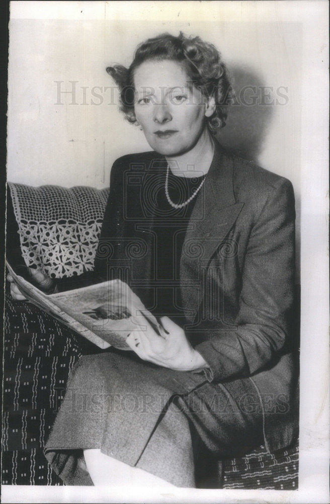 1953 Mrs. Winifred Sanders, Wife Of Pardoned Edgar Sanders - Historic Images