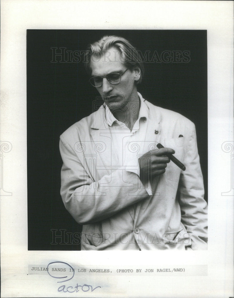 JULIAN SANDS ENGLISH ACTOR LOS ANGELES - Historic Images