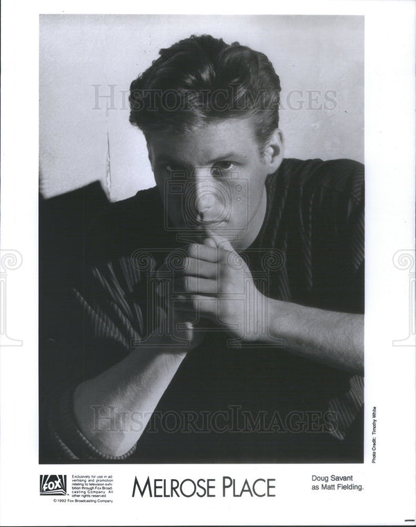 1992 Doug Savant Stars As Matt Fielding In Melrose Place - Historic Images