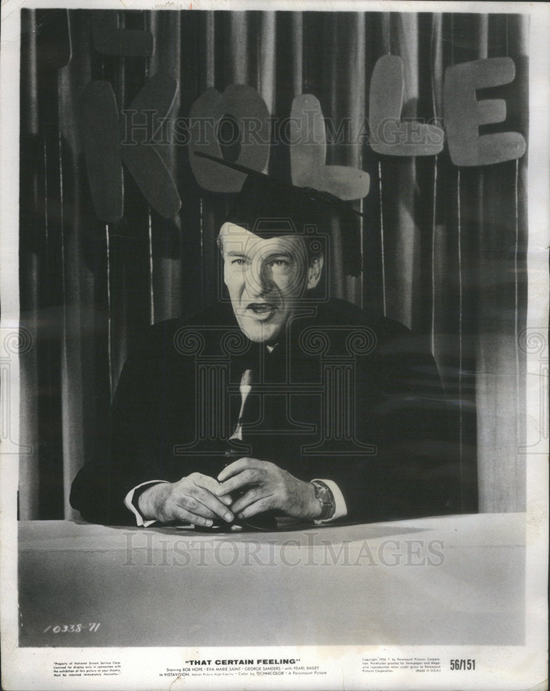 1958 George Sanders "That Certain Feeling" - Historic Images