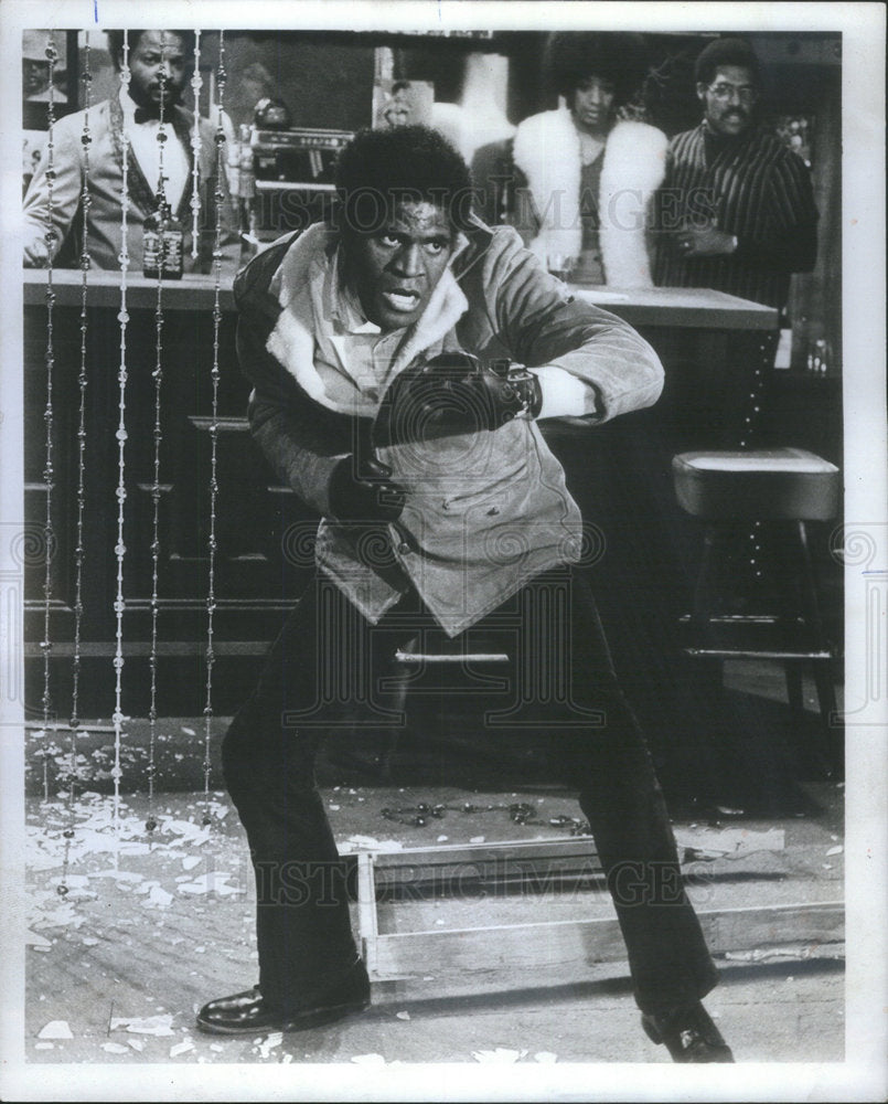 1972 Press Photo Black movie actor - Historic Images