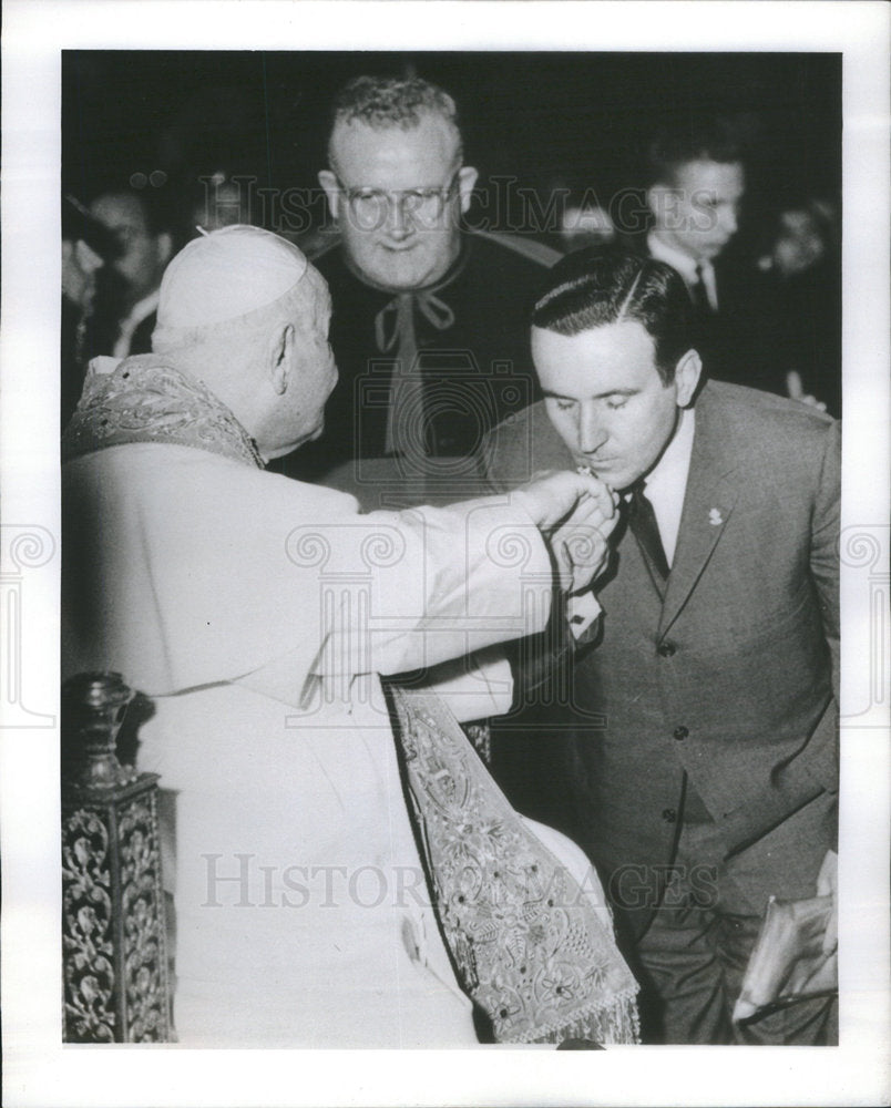 1963 National Commander Edward F McElroy Military Official - Historic Images